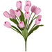 18.5" IFR Artificial Tulip Flower Bush -Pink (pack of 6) - PR193260