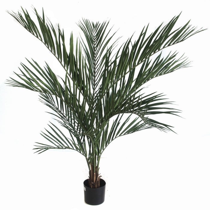 5.5 areca palm artificial tree 5'6" IFR Areca Artificial Palm Tree w/Pot -Green