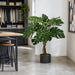 3'9" IFR Split Philodendron Monstera Leaf Artificial Plant w/Pot -Green - PR-200050