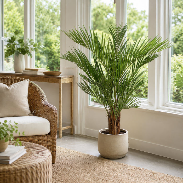 4'6" IFR Areca Artificial Palm Tree w/Pot -Green - PR-220300