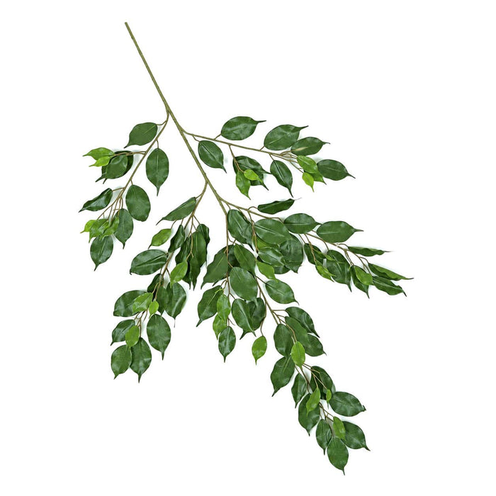 41" Artificial Ficus Branch Stem -2 Tone Green (Pack of 12) - P2222