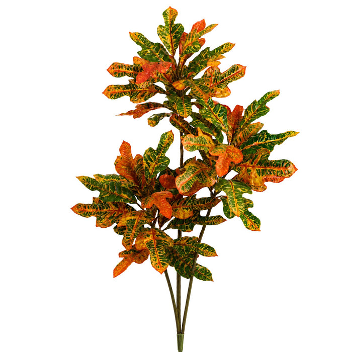 42" IFR Croton Artificial Plant -Red/Green (Pack of 6) - PR4170