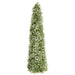 2'3" Boxwood Cone-Shaped Artificial Topiary -Green/Cream (pack of 2) - LRB002-GR