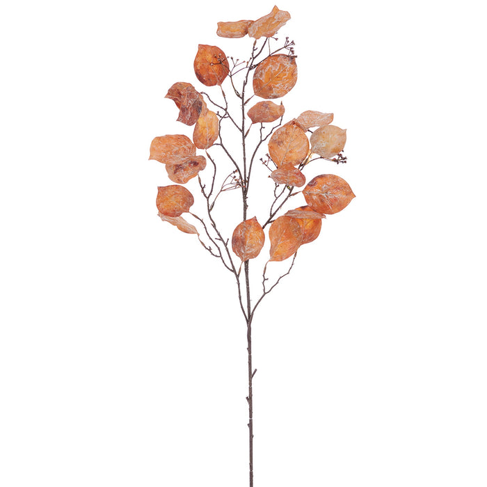 31" Apple Leaf Silk Stem -Brown (Pack of 12) - PSA054-BR