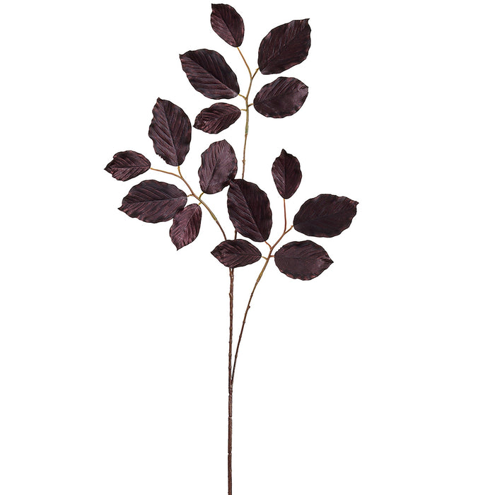 30" Beech Leaf Silk Stem -Dark Brown (Pack of 12) - PSB016-BR/DK