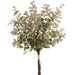 16" Boxwood Leaf Artificial Stem Bundle -Gray/Green (Pack of 12) - PSB142-GY/GR