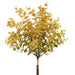 16" Boxwood Leaf Artificial Stem Bundle -Yellow/Green (Pack of 12) - PSB142-YE/GR