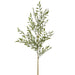 27" Silk Mini Bamboo Leaf Stem -Green (pack of 12) - PSB190-GR
