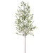 39" Silk Mini Bamboo Leaf Stem -Green (pack of 12) - PSB292-GR