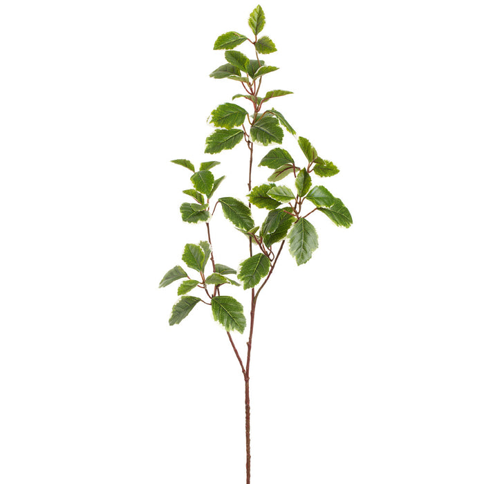 36" River Birch Leaf Silk Stem -Green/Variegated (Pack of 12) - PSB535-GR/VG