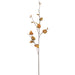 52" Birch Leaf Silk Stem -Brown (Pack of 12) - PSB825-BR