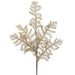25" Cypress Leaf Artificial Stem -Beige (Pack of 12) - PSC085-BE
