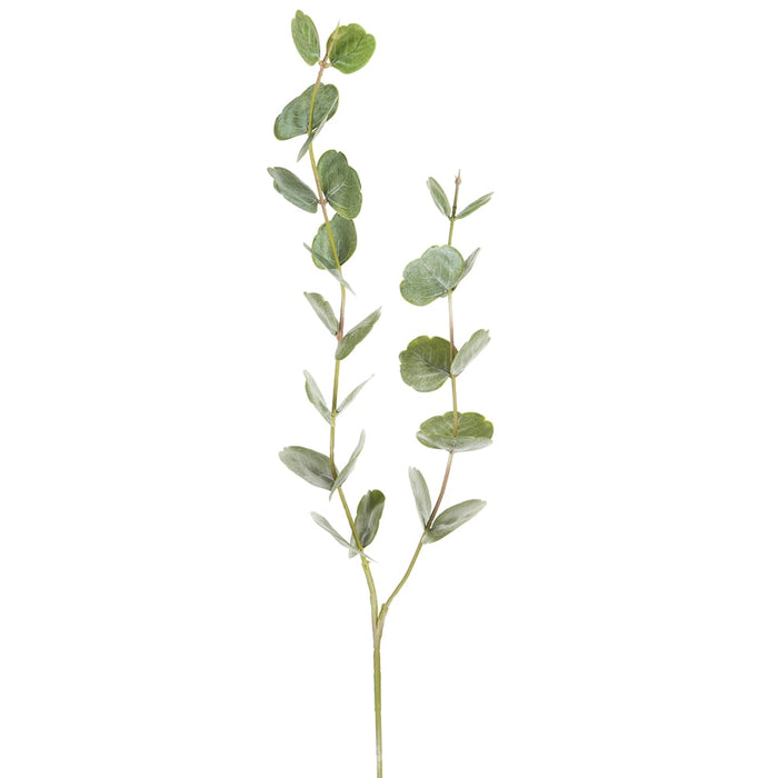 38.5" Soft-Touch Artificial Double Cotinus Leaf Stem -Green (Pack of 12) - PSC106-GR