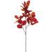 37" Artificial Cotinus Leaf Stem -Flame (pack of 12) - PSC124-FL