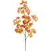 26" Cotinus Leaf Silk Stem -Flame/Green (Pack of 12) - PSC340-FL/GR