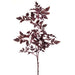 31" Silk Cimicifuga Ramosa Leaf Stem -Plum (pack of 12) - PSC622-PL