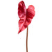 28" Silk Calla Lily Leaf Stem -Dark Red (pack of 12) - PSC695-RE/DK