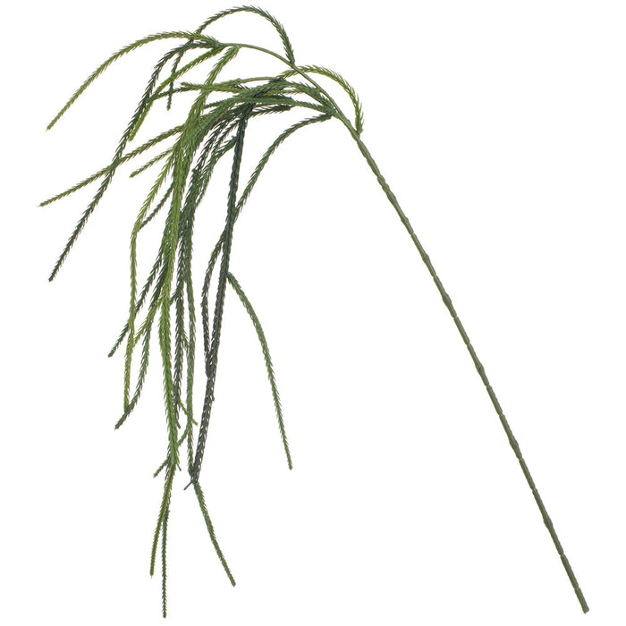44" Outdoor UV-Resistant Artificial Hanging Clubmoss Stem -Green (Pack of 12) - PSC748-GR