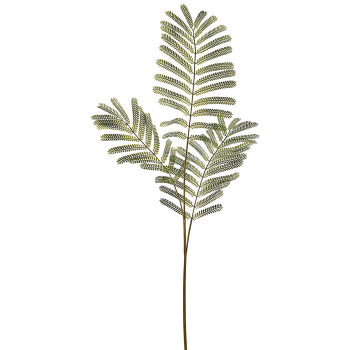 36" Artificial Delonix Regia Leaf Stem -Green (Pack of 24) - PSD005-GR