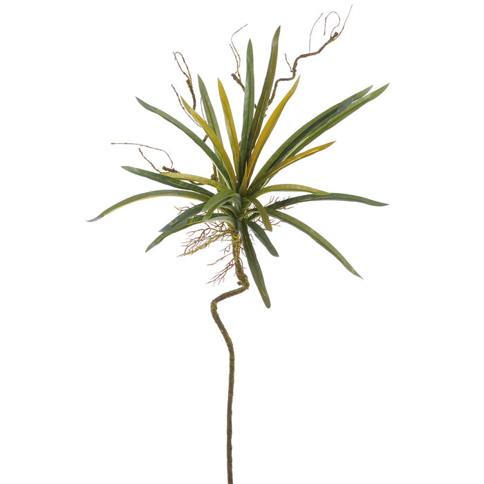 36" Artificial Dracaena Leaf Stem -Green (Pack of 12) - PSD010-GR
