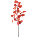 36" Elm Leaf Artificial Stem -Flame (Pack of 12) - PSE009-FL