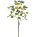 36" Eucalyptus Leaf Silk Stem -Green (Pack of 6) - PSE012-GR