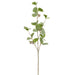 30" Seeded Silk Eucalyptus Leaf Stem -Green/Gray (pack of 12) - PSE030-GR/GY