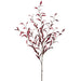 48" Eucalyptus Leaf Silk Stem -Burgundy (Pack of 12) - PSE051-BU