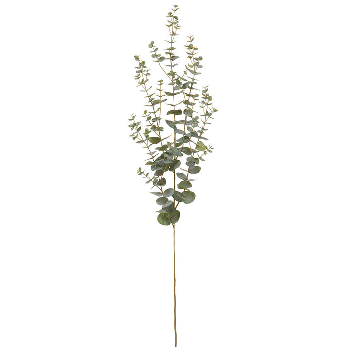 57" Eucalyptus Leaf Silk Stem -Green/Gray (pack of 8) - PSE097-GR/GY