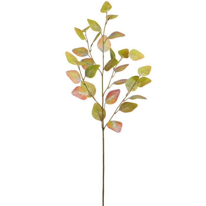 35" Eucalyptus Leaf Silk Stem -Green (pack of 12) - PSE125-GR