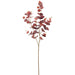 38" Eucalyptus Leaf Silk Stem -Brown (Pack of 24) - PSE260-BR