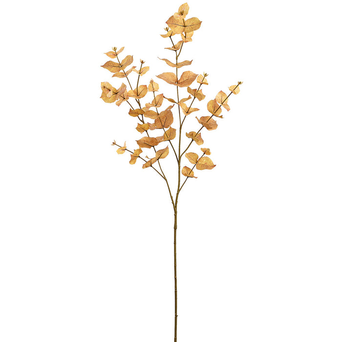 38" Eucalyptus Leaf Silk Stem -Tan (Pack of 24) - PSE260-TN