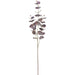 35" Eucalyptus Leaf Silk Stem -Purple (pack of 12) - PSE269-PU