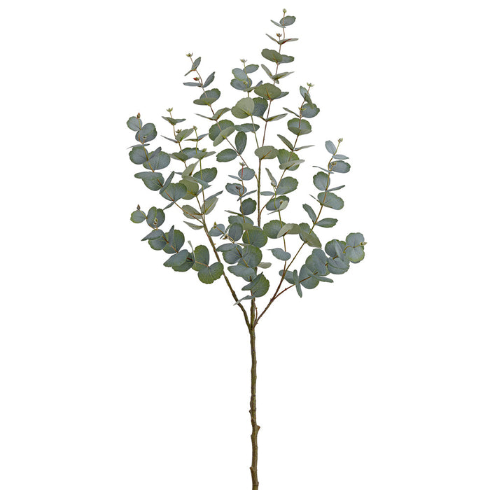 51" Eucalyptus Leaf Silk Stem -Green (Pack of 6) - PSE496-GR