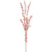 46" Eucalyptus Parvifolia Leaf Silk Stem -Flame (Pack of 12) - PSE506-FL
