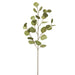 35.5" Silk Eucalyptus Leaf Stem -Green (Pack of 12) - PSE548-GR