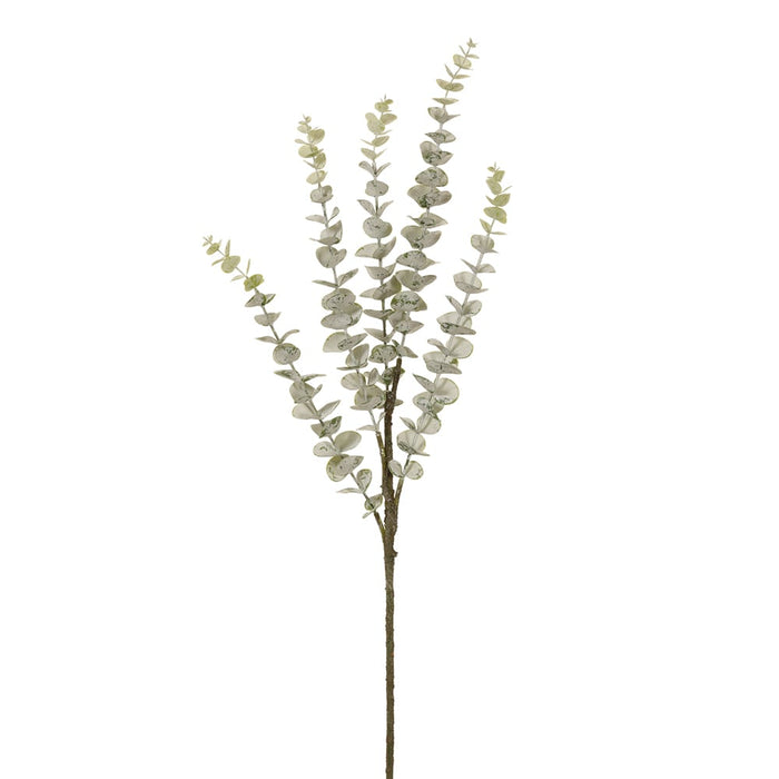 31" Eucalyptus Leaf Silk Stem -Green/Gray (Pack of 12) - PSE604-GR/GY