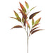 31" Eucalyptus Leaf Silk Stem -Red/Green (Pack of 12) - PSE710-RE/GR