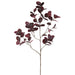 46" Eucalyptus Silk Leaf Stem -Burgundy (Pack of 6) - PSE982-BU