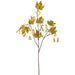 40" Maple Leaf & Seed Silk Stem -Orange/Green (Pack of 12) - PSF024-OR/GR
