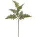 32" PE Soft-Touch Leather Fern Leaf Artificial Stem -Green (Pack of 24) - PSF247-GR