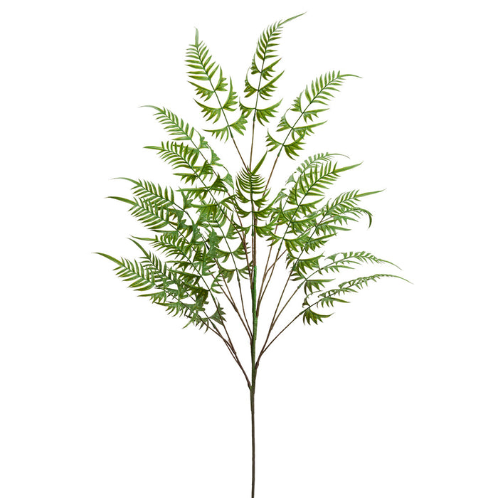 45" Artificial Fern Leaf Stem -Green (pack of 12) - PSF305-GR