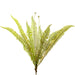 30" Silk Leather Fern Stem -Green (pack of 12) - PSF315-GR