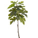 41" Fig Leaf Silk Branch Stem -Green (Pack of 12) - PSF564-GR
