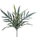 20" PE Soft-Touch Java Fern Leaf Artificial Stem -Green/Gray (Pack of 12) - PSF703-GR/GY