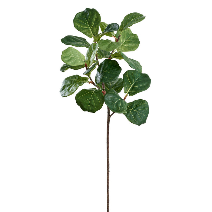 32" Fiddle Leaf Fig Silk Stem -Green (Pack of 4) - PSF704-GR