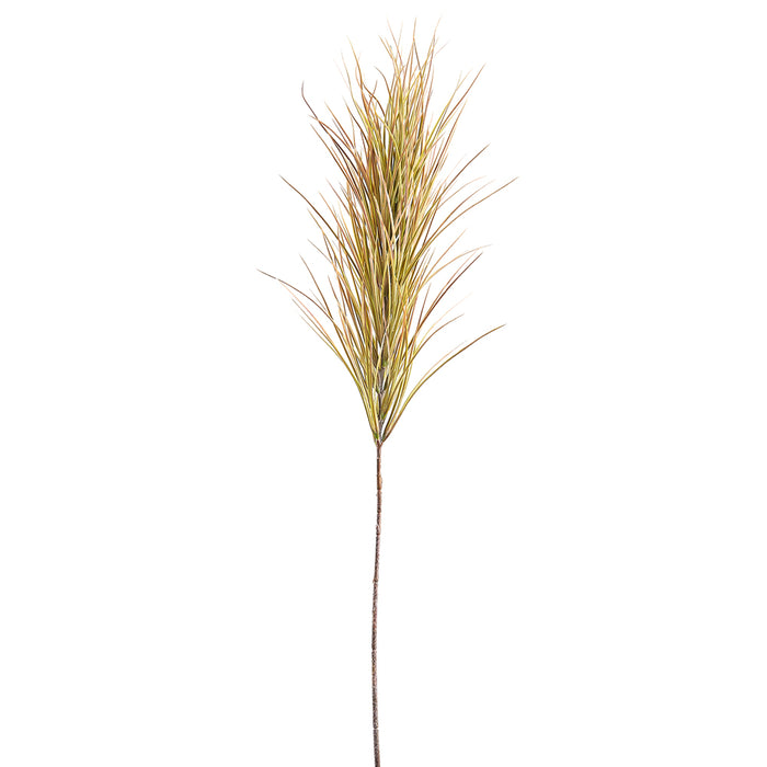 37" Artificial Pampas Grass Stem -Green/Brown (Pack of 12) - PSG177-GR/BR