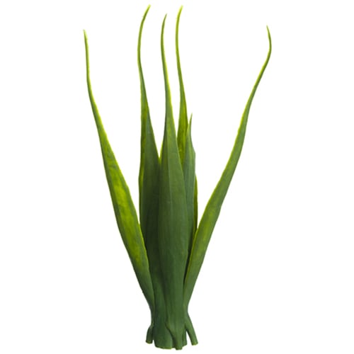 10" PE Grass Artificial Stem Bundle -Green (pack of 12) - PSG210-GR