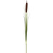 36" Artificial Cattail Flower Stem -Brown/Green (pack of 12) - PSG246-BR/GR