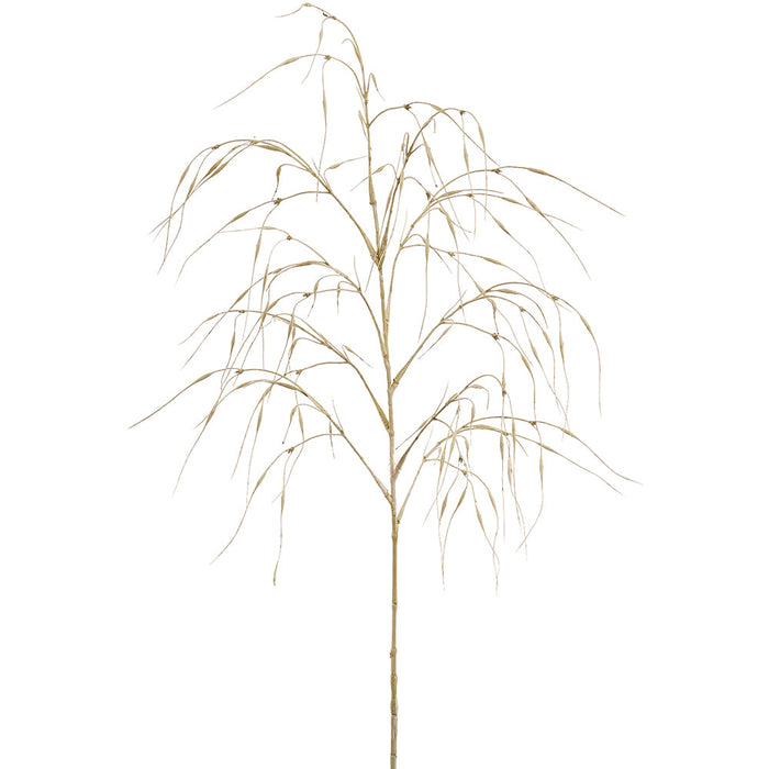 43" Needle Grass Artificial Stem -Beige (Pack of 12) - PSG330-BE